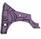 Right inner window mudguard, item #9680606580