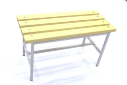 Bench on metal frame SK series