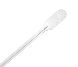 Probe type E2 double-sided gynaecological spatula (with perforation)