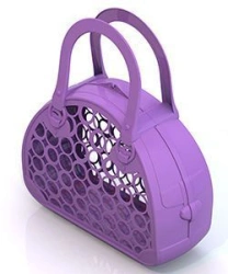 Basket bag (lilac)