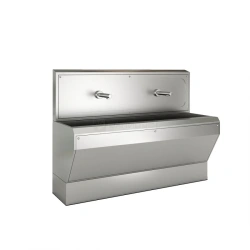 Surgical double washbasin B-UX2