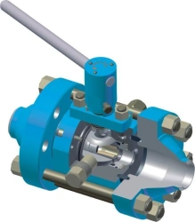 Throttle ball valve (KShD)
