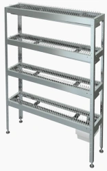 Plate rack C-4T-0,3/0,95/1,8 (stainless steel)