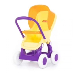Stroller for dolls 4-wheeled pram (in a bag), item 48134