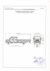 Motor vehicle modification 3897N2 on chassis GAZ-C41R13