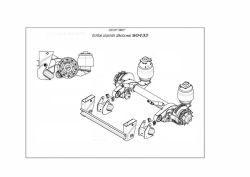 Tonar axle unit model 90432