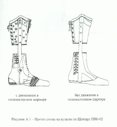 Foot prosthesis by Shopar PN0-02