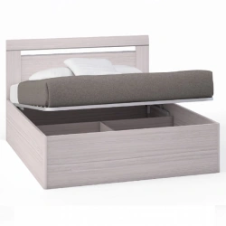 "Rimini Ice" AQ1-01.CG, Double bed (1600 mm) from the modular furniture set Rimini Ice