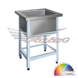 Welded table - sink VMB
