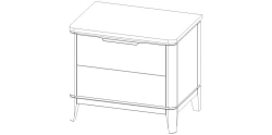 Set of furniture for common room "Salvador" Drawer Art.T701 S01