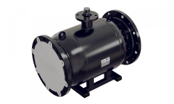 All-welded steel ball valve ALSO flanged ball valve reduced under reducer DN100 PN25 of steel 20
