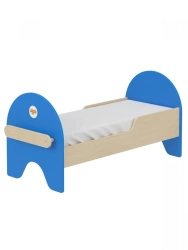 Children's bed 1200 / blue