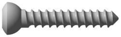 Cortical screw (diameter 4.5 mm. length 12-100 mm)