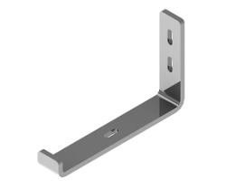 Wall bracket SM-KN 000, with overall dimensions from 60x40x145 mm to 241x40x145 mm, with metal thickness from 5,0 mm to 8,0 mm,