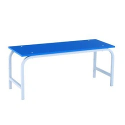 Bench without backrest
