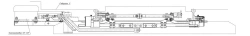 SP TYPE ELECTRRO-DRIVE GARNITURE FOR R65 STREET MARK 1/18 ON REINforced Concrete BASE WITH CLOSER VZ-7 (Project 17558-00-00)