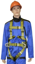 Personal protective equipment for falling from height. Antistatic restraining harness of model SAP IIZH