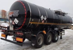 Semi-trailer-tank FOX TANK 966611 with axle units BPW HSFALM 9010-15 V36K 61.68.345.087QS/088QS, HSFALM 9010-15 V36K 61.68
