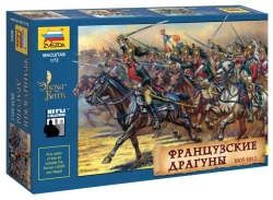 Assemblage model "French Dragoons of 1812"