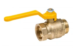 Gas ball valve Dist, series "Standard" DN20 3/4" BP-HP, 422P