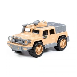 Defender-Safari Military Jeep Car No. 1 with 1 machine gun, Article No. 63540