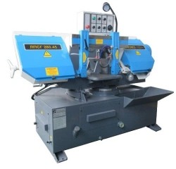 Semi-automatic band sawing machine with rotary table model LPSG280.45