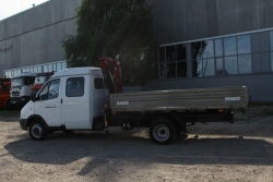 Vehicle with CMU model NR8082S produced by OOO "Chaika-NN", modifications 27841B, 27840B on the basis of GAZ chassis: GAZ 3302 k