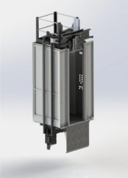 Electric passenger lift model 06010