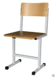 Non-adjustable student chair