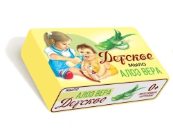 Solid toilet soap "Baby. Aloe vera"