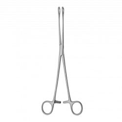 TSH-04-172-26 Forceps for removal of foetal egg with cremalier straight, 260 mm