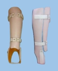 Cosmetic shin brace