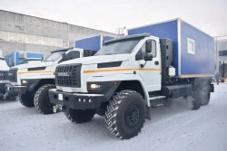 Special van on Ural 4320-6951-70, 4320-6951-72, 4320-6951-74 chassis. Mark GIRD. Type 5849AA. Modification 5849AA