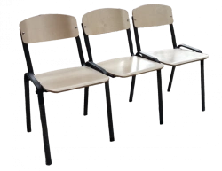 Pupil's chair RS01.00.09Ax3, 6 gr.