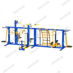UTI-001 Outdoor training complex for wheelchair users