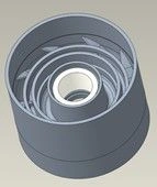 Apparatus-support assembly, S8000N, shaft 1.00 inch, type FBH-S, Niresist, V2 / BRG HSG: S/A, S8000N, 1.00, FBH-S, NI-RST, V2 ar