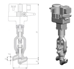 Shut-off valve 999-20-EN DN20/PN25,0
