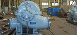 Horizontal centrifugal pump unit type DHD