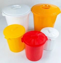 Polymer container for collection, storage and disposal of medical waste of classes A, B, C, G, disposable according to TU 32.50.