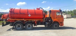 Tank truck for oil and gas condensate collection AKN/AKN-OD/AKNS 4671 M3-30 on chassis Kamaz 65115-5N