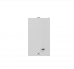 Wall-mounted gas-fired hot-water heating boiler (nominal heat output 15 kW), model MINORCA CTFS 15 CU