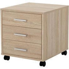 B-14 drawer pullout 3 drawers cabinet