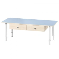 Children's two-drawer desk-part with two drawers