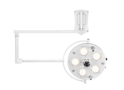 Surgical LED medical LED single dome wall-mounted luminaire (5-module wall-mounted dome with video cascade) (6-module mobile dom