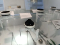 Full-flow heart valve prostheses "MEDINGE-ST" made of pyrocarbon with attachable cuff, with accessories according to TU 9444-015