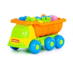 Set No. 272: "Kesha", dumper car + construction set "Malyutka" (35 elements), Article No. 4342.
