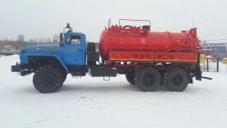 Vacuum tanker truck MV 4671L6-40 on chassis Ural 4320-1951-60