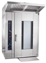 Rotary baking cabinet RPSH-16-2/1M with universal trolley (TSHG-16-01, 16 levels 600x400)