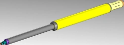 Apparatus for nuclear magnetic logging in geomagnetic field (MAG-G-155)