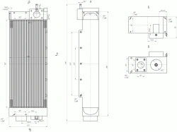 Water radiator BR-11. 1301. 100